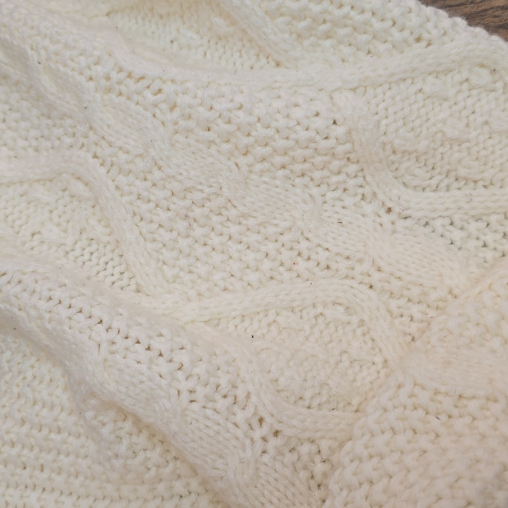 Suzy Shier-NWOT Turtleneck Oversized Long Sleeve Cable Knit Loose Fit Chunky - Picture 6 of 6